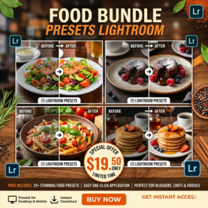 Food Presets Bundle Lightroom