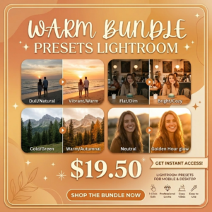 Warm Presets Bundle Lightroom